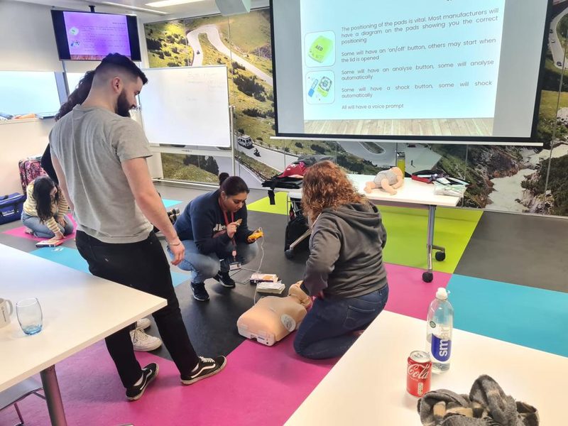 First Aid at Work training in London